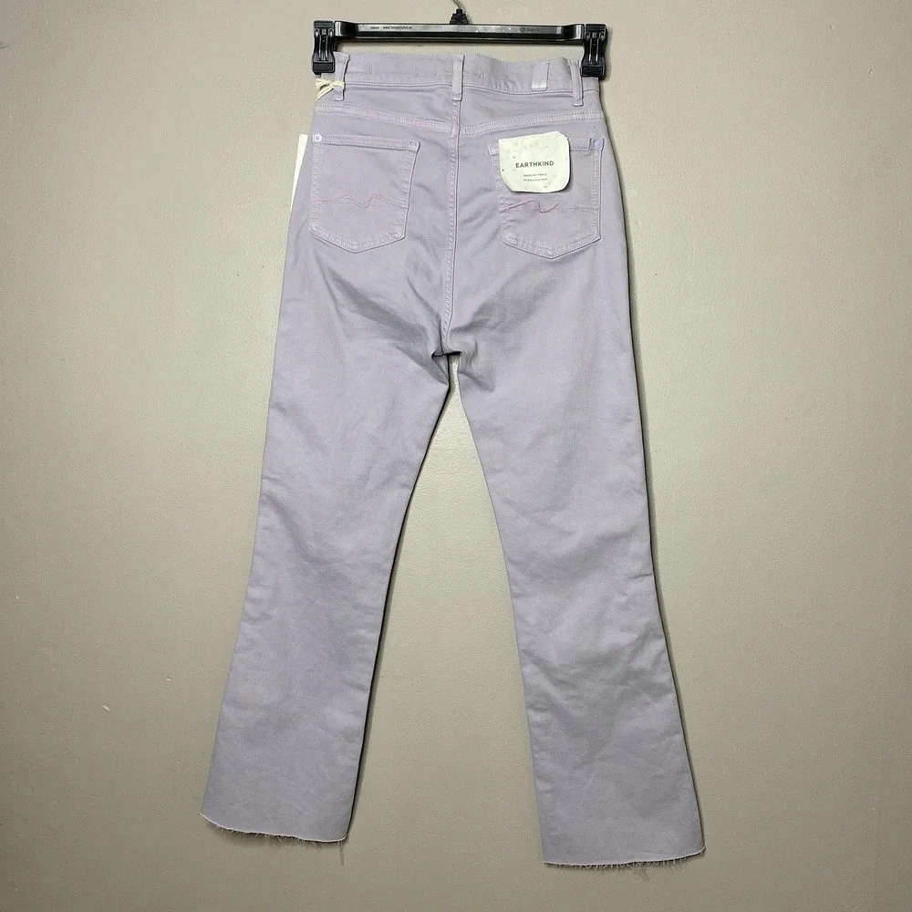 7 For All Mankind Women Sz 26 High-Waist Slim Kick Bootcut‎ Italian Fabric Jeans